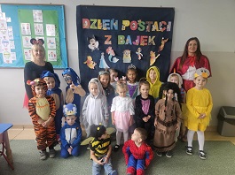 Dzień Postaci z Bajek w przedszkolu