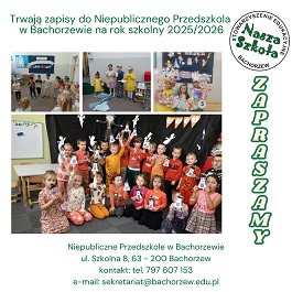 Zapisy do przedszkola na rok szkolny 2025/2026