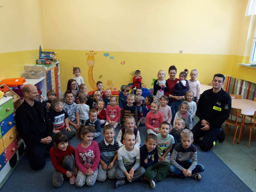 Dzień strażaka w przedszkolu
