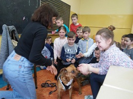 Goście ze schroniska w Radlinie